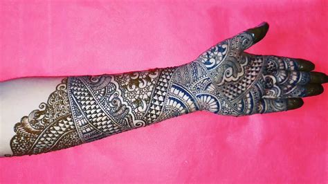 2020 Full Front Hand Mehndi Design By Kaveri Mehndi Cone Step By Step