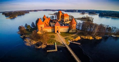 Trakai Island Castle Scenery