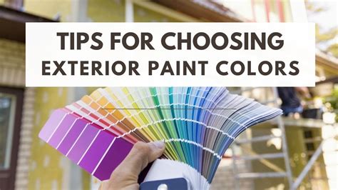 Tips For Choosing Exterior Paint Colors Youtube