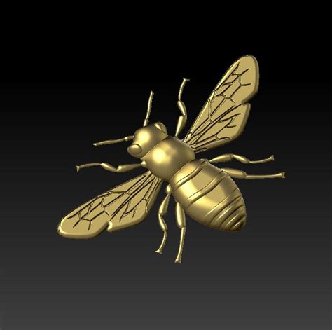 Bee 2 Stl Models For Cnc Routers And 3d Printers Bee And Bee Etsy