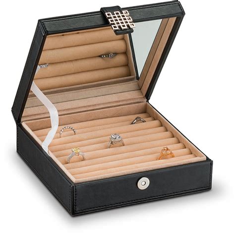 The 15 Best Ring Boxes Zen Merchandiser Jewelry Display Case