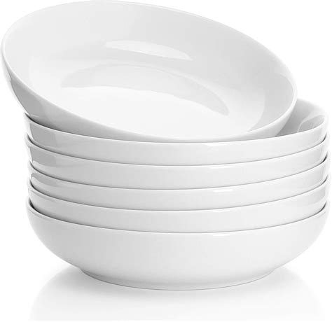 Sweese Stackable Porcelain Salad Bowl Set Of 6