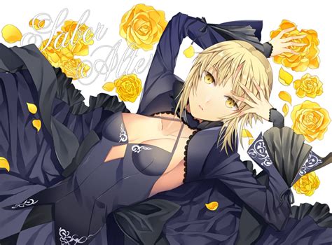 Fate Series Fan Art Artoria Pendragon Fatestay Night Boobs Saber Alter Fatestay Night