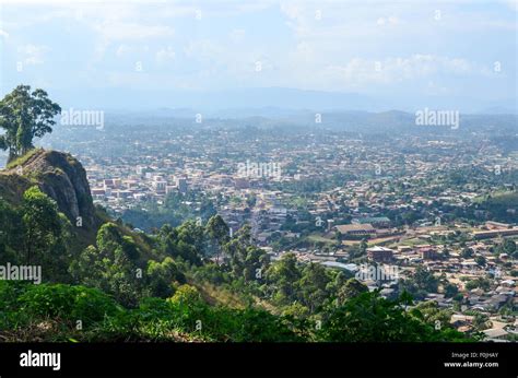 Aerial View Of Bamenda Cameroon Stock Photo Alamy