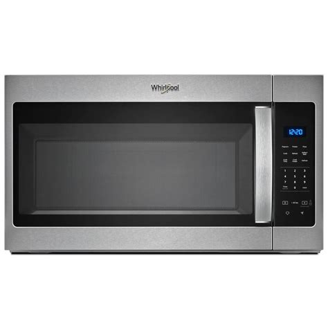 Pictures of 1 7 Cu Ft Over The Range Microwave In Stainless Steel