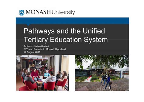 Pdf Pathways And The Unified Tertiary Education Systemtertiary