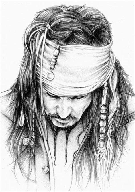 Jake Sparrow Captian Jack Sparrow Sparrow Art Joker Drawings Drawing Cartoon Faces Pencil