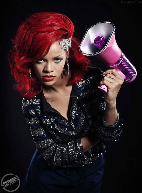 Hot Shots Rihanna Gets Loud In British Q Magazine That Grape Juice