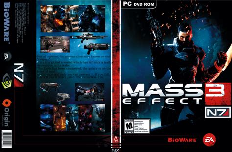 Mass Effect 3 Pc Box Art Cover By Ristar