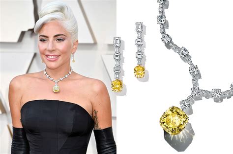 oscars 2019 lady gaga makes history with the world s largest yellow diamond