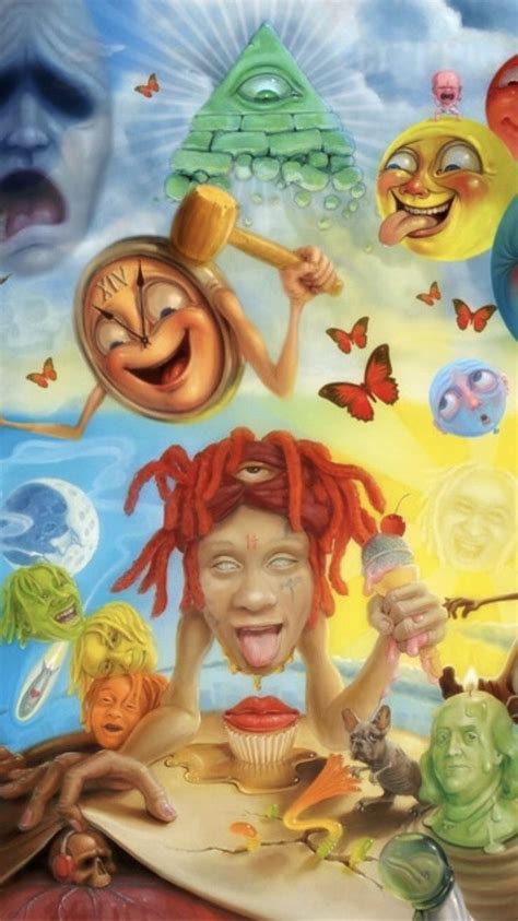 Trippy iphone wallpaper next wallpaper yung pinch fat nick denzel curry artists and models celebs celebrities my favorite music. Trippy wallpaper image by Kayla Makooi on Red | Iphone ...