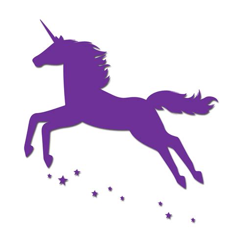 Unicorn Silhouette Royalty Free Photography Unicorn Horn Png Download