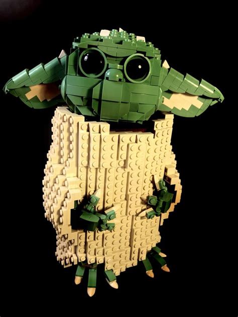 Lego Moc Baby Yoda By Wintermoog Rebrickable Build With Lego