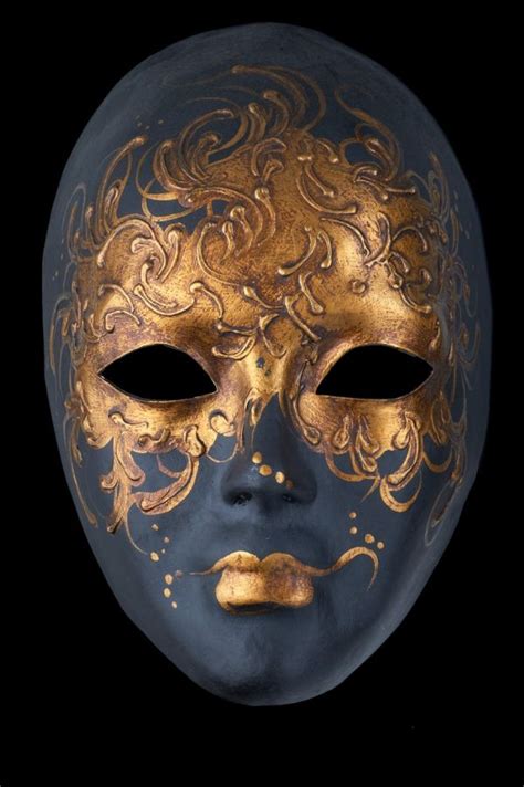 The masquerade mask has not so popular. Autumn Moon Luxury Venetian Mask - Black | Venetian mask ...