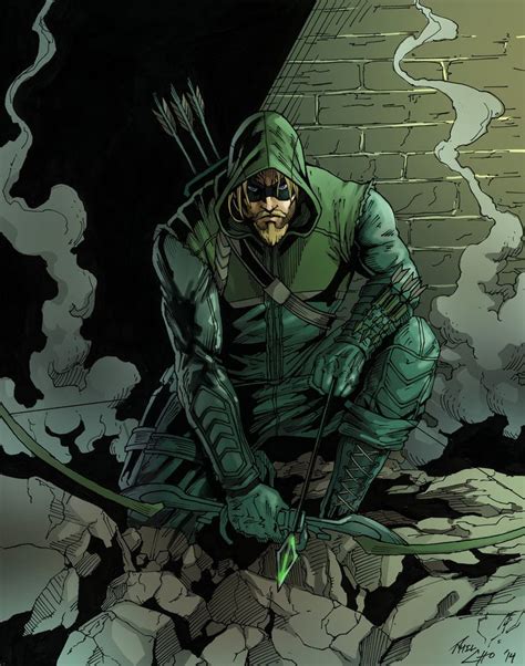 Green Arrow By Phil Cho Dibujos Comics Personajes De Marvel Y Cómics