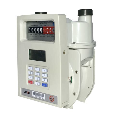 Domestic Gprs Remote Reading Prepaid Gas Meter With Amr Ami System