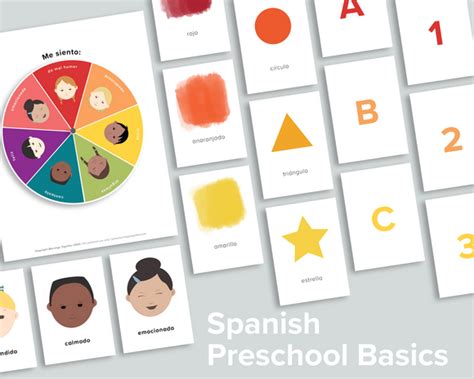 Preschool Basics Bundle Spanish Mornings Together