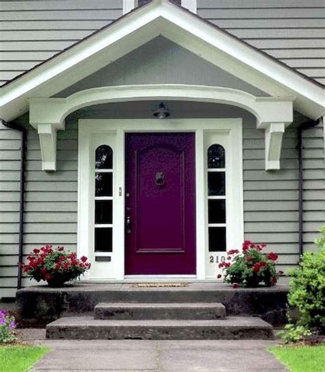 Pin By Boots Swikert On Purple For My Home Painted Front Doors Front