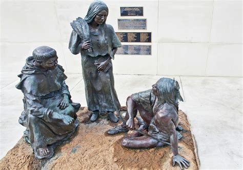 Statue of Angelina | Texas Time Travel