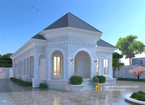 Bedroom Bungalow Ref Nigerian House Plans