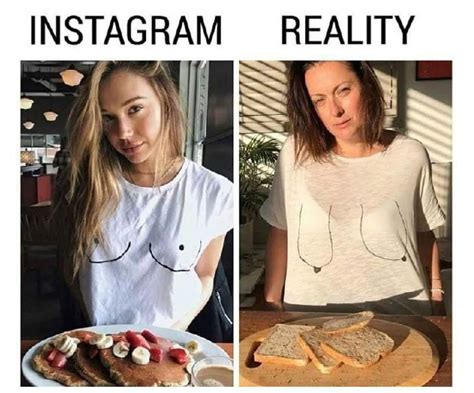 Memes About The Reality Behind Instagram Expectation Vs Reality Memes