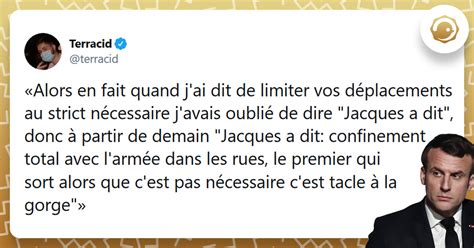 Emmanuel macron, le « président épidémiologiste ». Les 30 meilleurs tweets sur le discours de Macron, nous ...