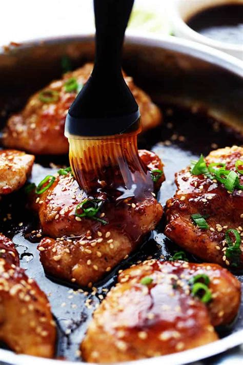 sticky asian glazed chicken yummy recipe