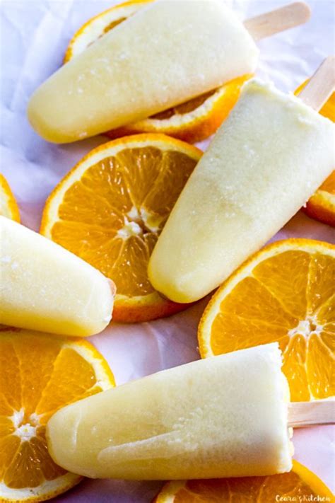 Healthy Orange Creamsicles Cearas Kitchen