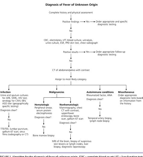 Pdf Approach To The Adult Patient With Fever Of Unknown Origin