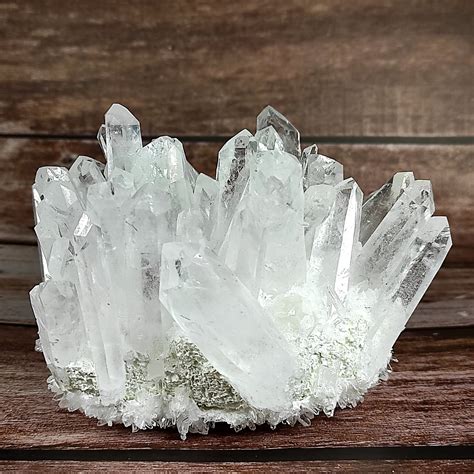Natural Rare Clear Quartz Crystal Cluster Rock Geode High Quality Aaa