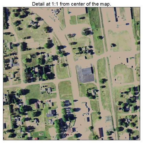 Aerial Photography Map Of Vanderbilt Mi Michigan