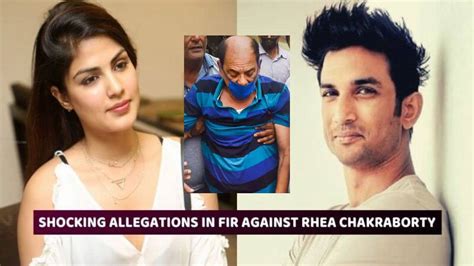 sushant singh rajput father s detailed fir statement serious allegations against rhea chakraborty