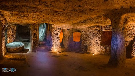 Turkish Cappadocia Historical Underground Cities Move 2 Turkey