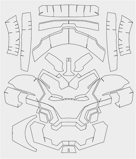 16 superhero mask templates are collected for any of your needs. dali-lomo: Iron Man Mark 42 Costume Helmet DIY - Cardboard ...