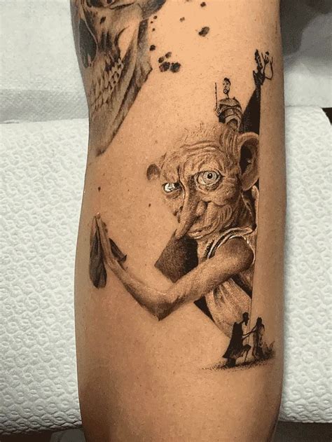 Dobby Tattoo Design Images Dobby Ink Design Ideas Harry Potter
