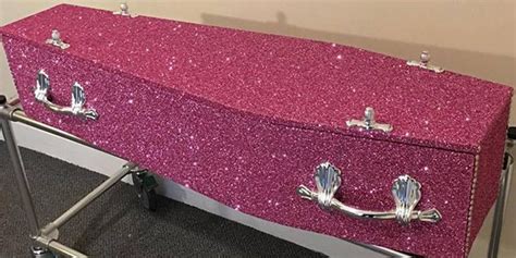 A Glitter Coffin Guarantees Your Funeral Will Be As Over The Top As