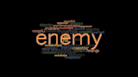 Enemy Synonyms And Related Words What Is Another Word For Enemy