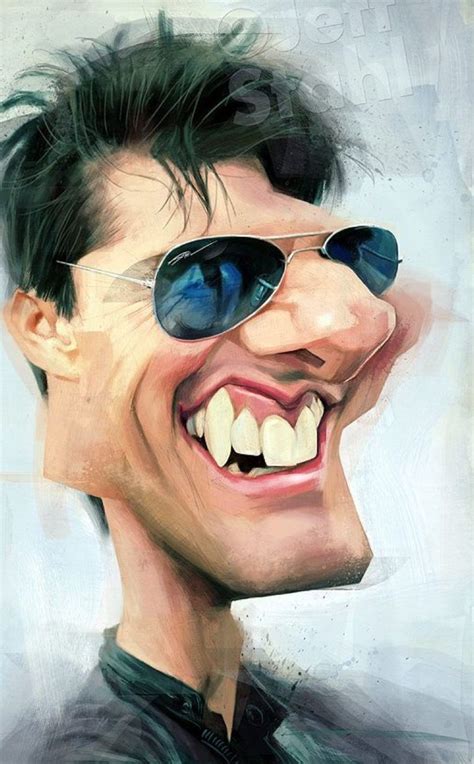 Tom Cruise Caricature