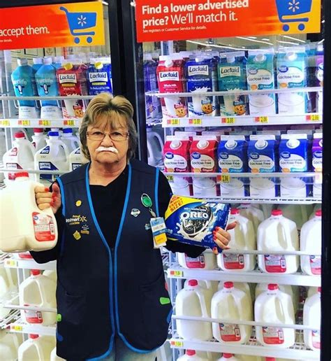 This Lady Working At Walmart Posts Funny Pictures Of Herself Posing