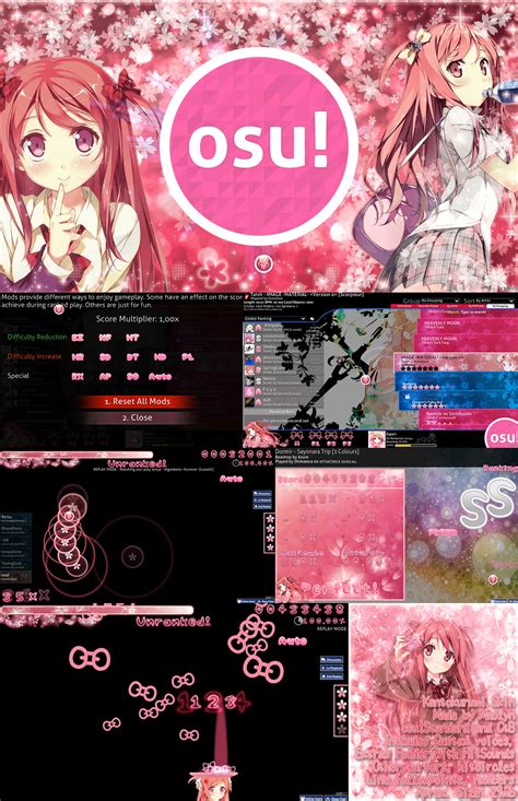 osu! Skin Preview: KantoKurumi by Maolyn [StD/CtB] by Maolyn on DeviantArt