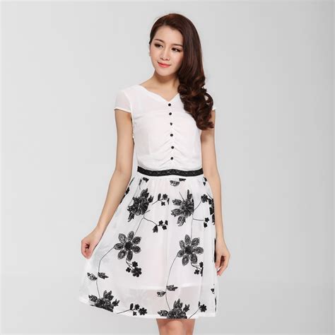 embroidered one piece dress japanese style gentlewomen summer skirt real pictures model with