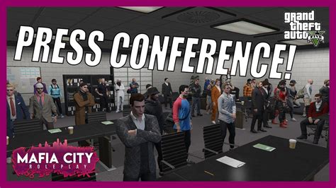 Police Press Conference Gta 5 Rp Mafia City Roleplay Youtube