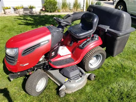 Craftsman Dgs6500 Riding Mower With Bagger 1400 Fort Colli Ronmowers