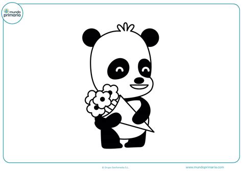 Dibujos de Pandas para Colorear 【 ADORABLES