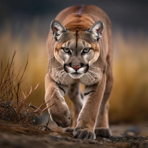 Premium Ai Image Portrait Of Beautiful Puma