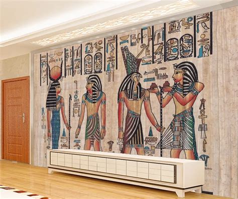 Beibehang Murals 3d Wallpapers Home Decor Foto Achtergrond Oude Egyptische Beschaving Maya
