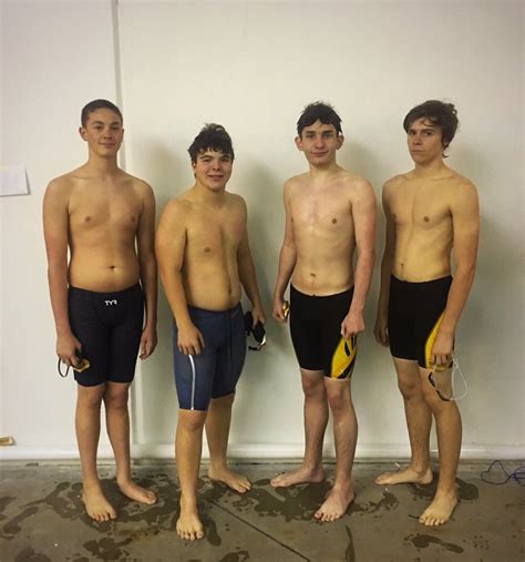 Boys High School Swim Team
