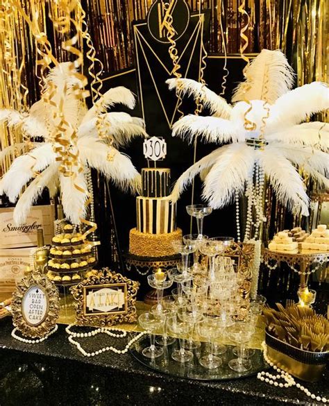 Great Gatsby Party Decorations Ideas For A Diy Gatsby Theme Birthday Vcdiy De Gatsby