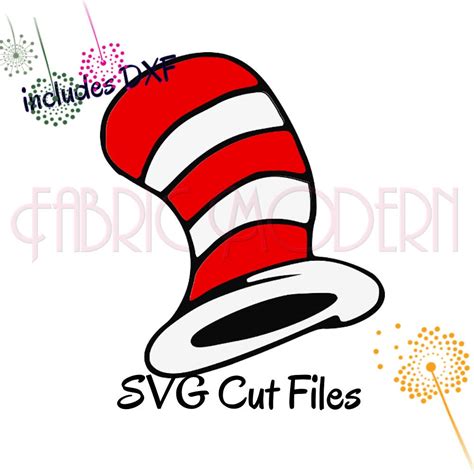 Free Cat In The Hat Svg File - 1462+ DXF Include - FREE Craft SVG File