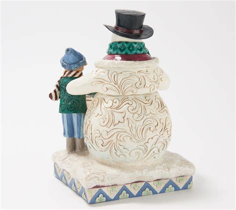 Jim Shore Victorian Collection Snowman With Carolers